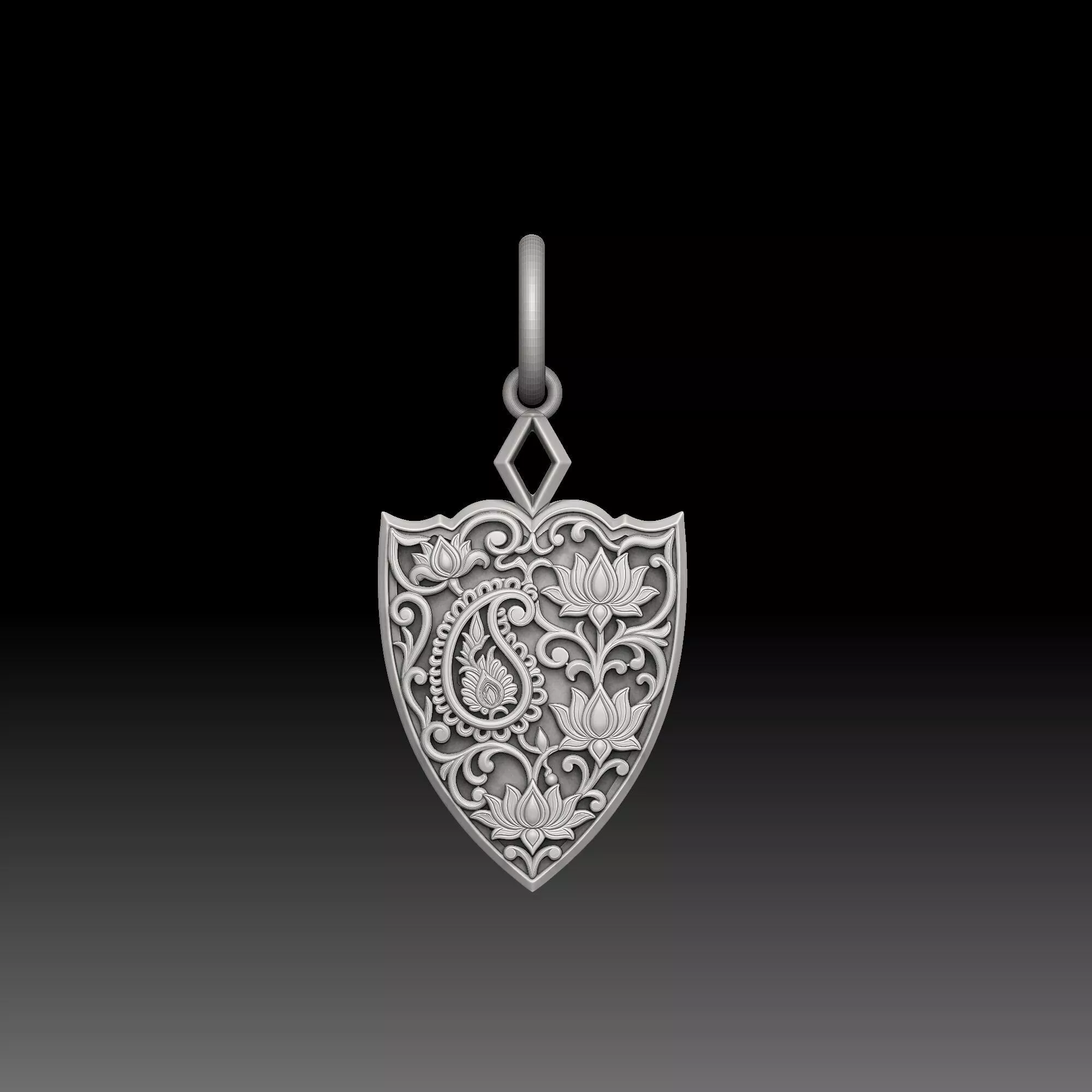 Forbidden Knowledge Crests- one inch pendant 3D print model