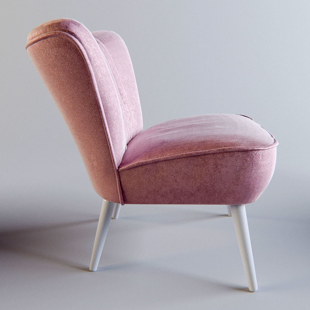 French cocktail chair from Osi Modern 3D model_2