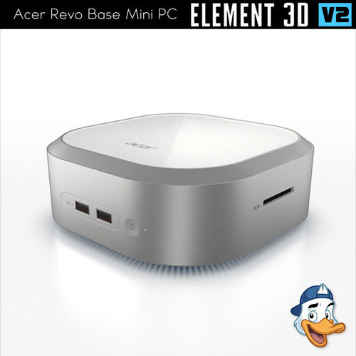 Acer Revo Base Mini PC for Element 3D 3D model