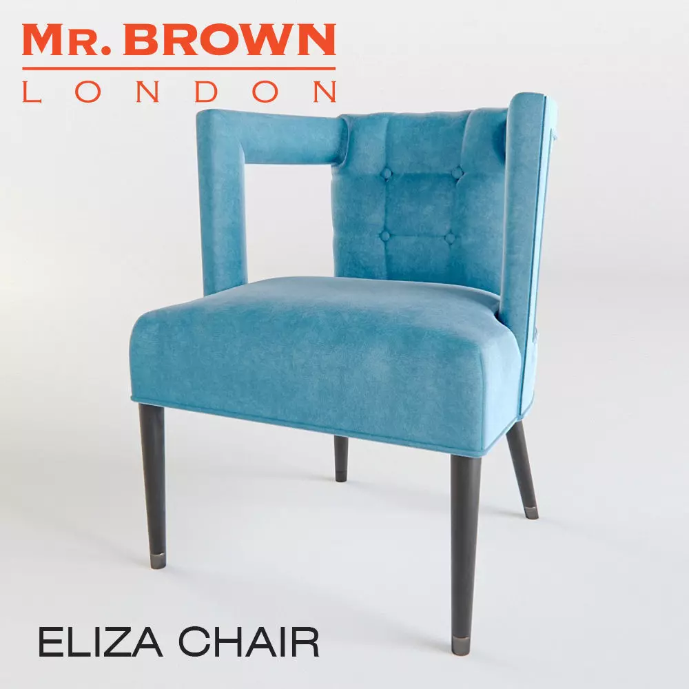 Mr  Brown - Eliza Chair 3D model_0