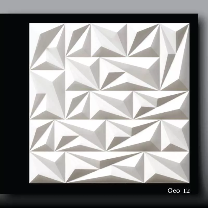 Geometric 3D Layer Pattern CNC Partition Geo12 3D print model