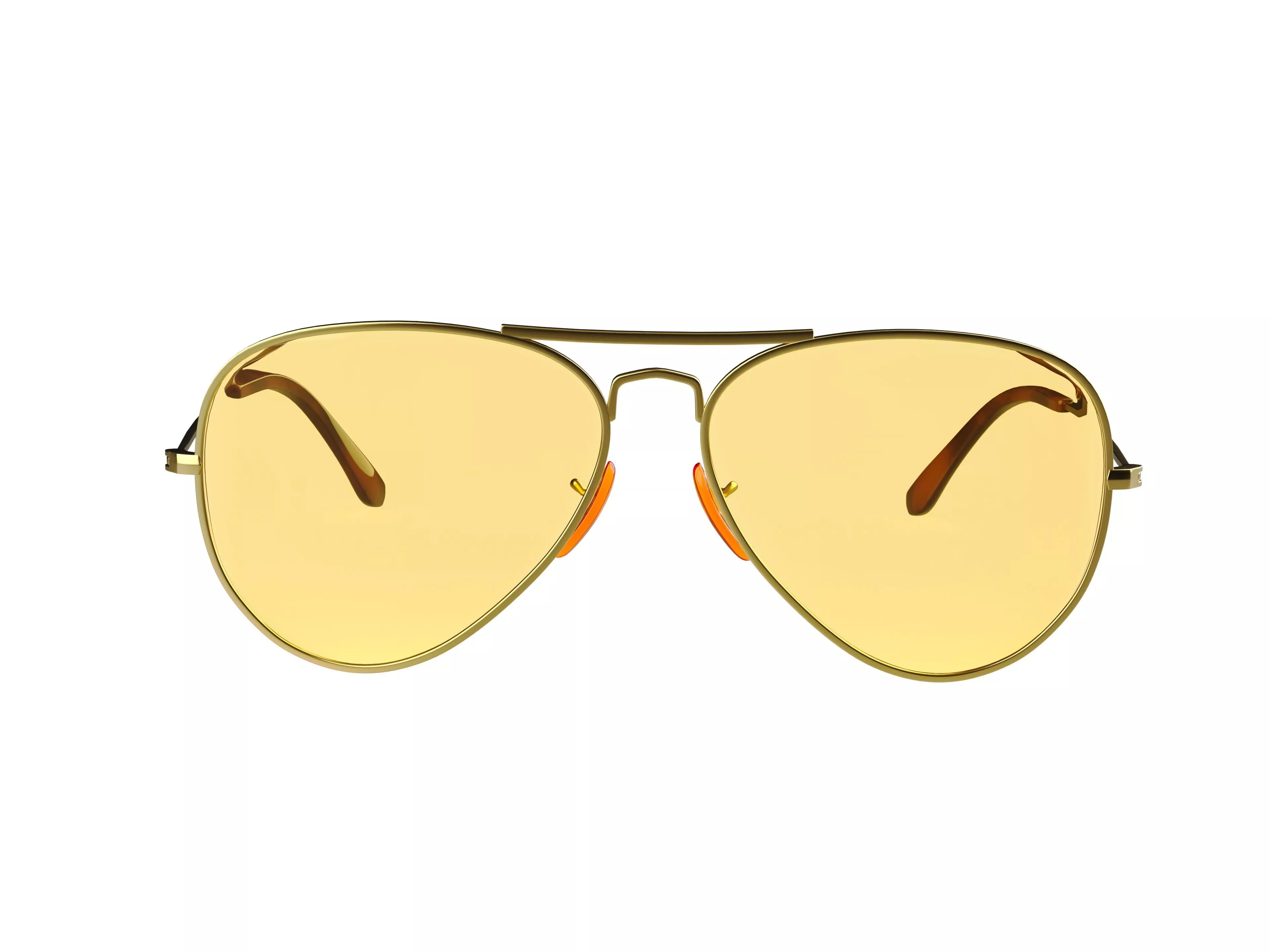 Rayban Glass High poly Model 3D model