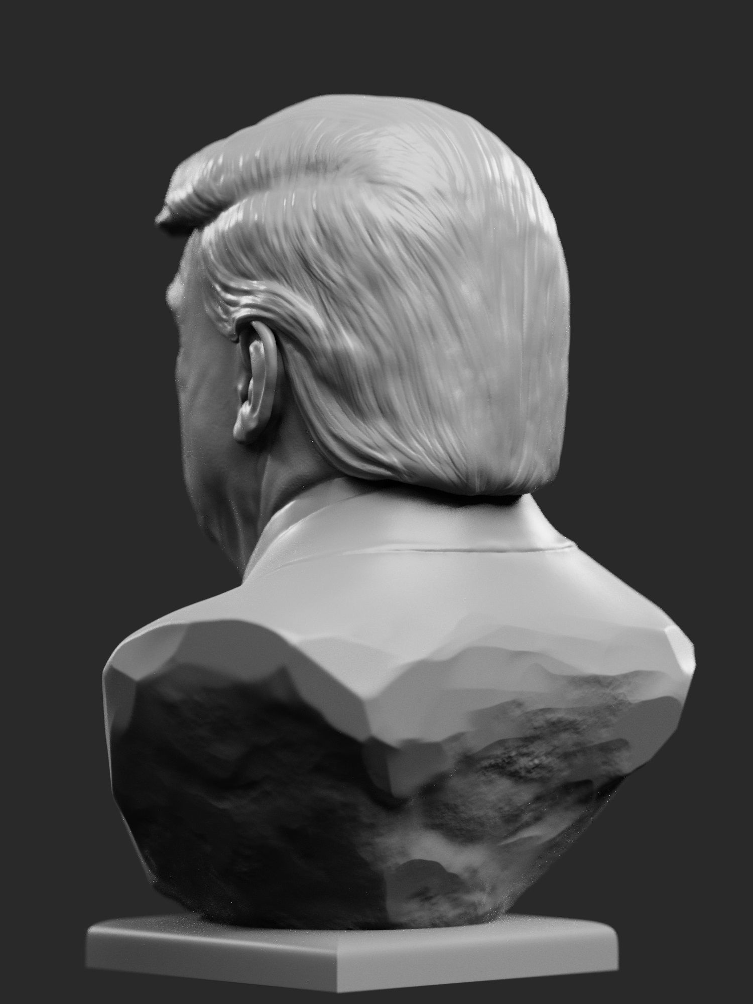 Donald Trump 3D print model_7