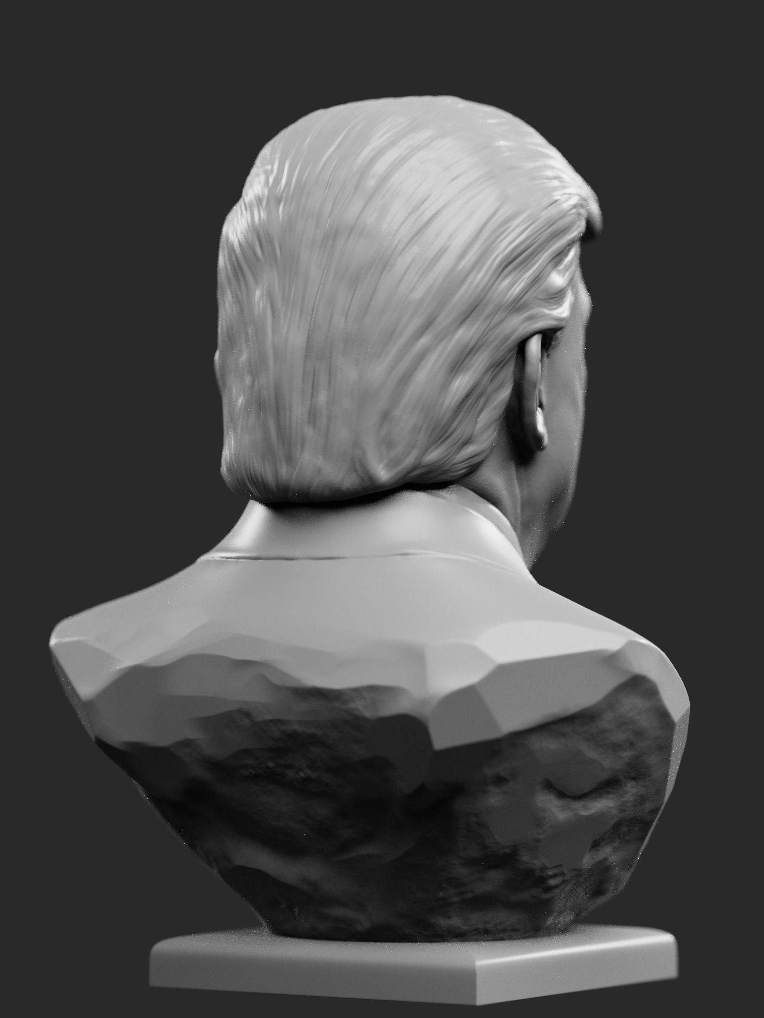 Donald Trump 3D print model_6