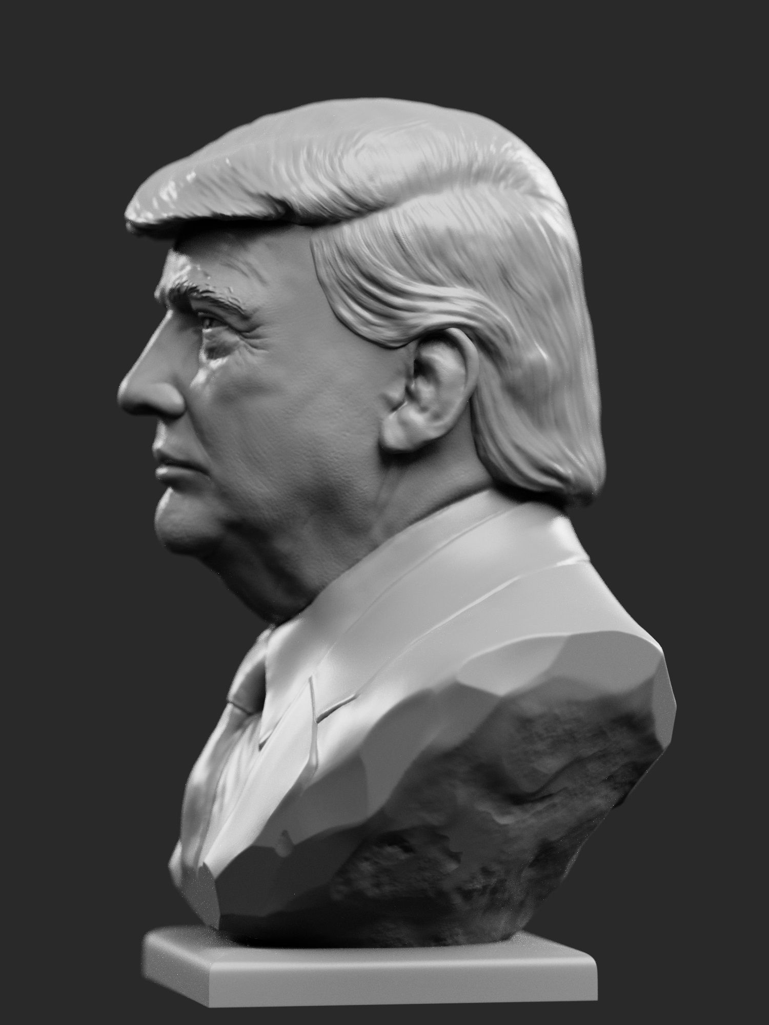 Donald Trump 3D print model_5