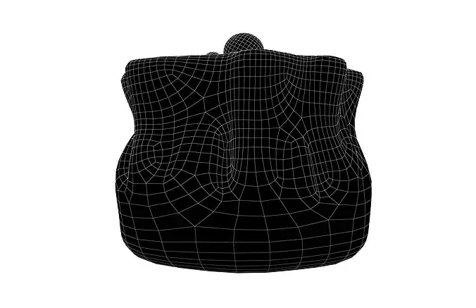 Cartoon Shumai v1 001 Low-poly 3D model 6
