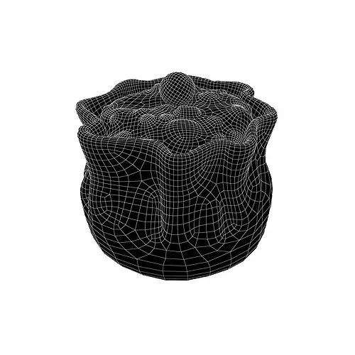 Cartoon Shumai v1 001 Low-poly 3D model 5