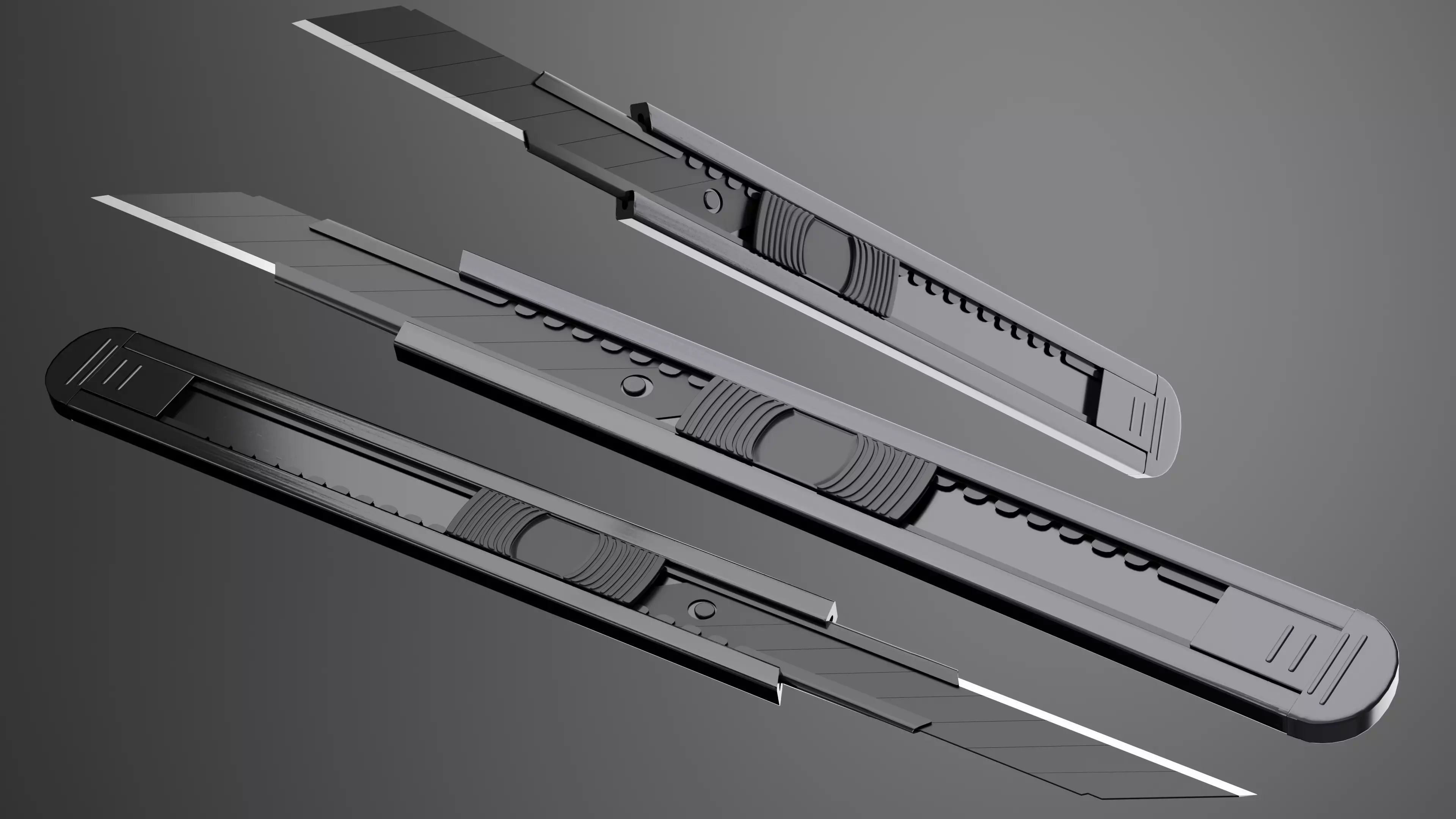 Cutter Modern 3D model