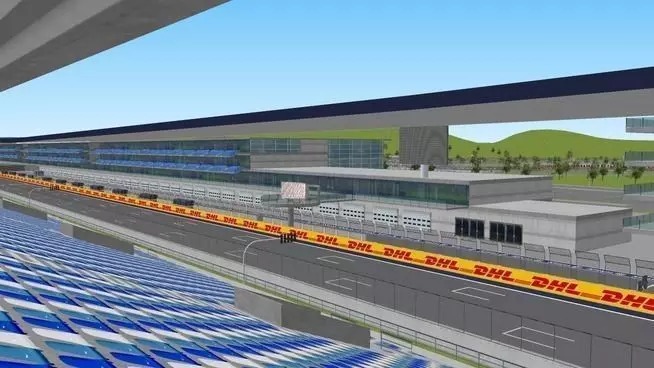 pista 3d autodromo internazionale San Angustino 3D model