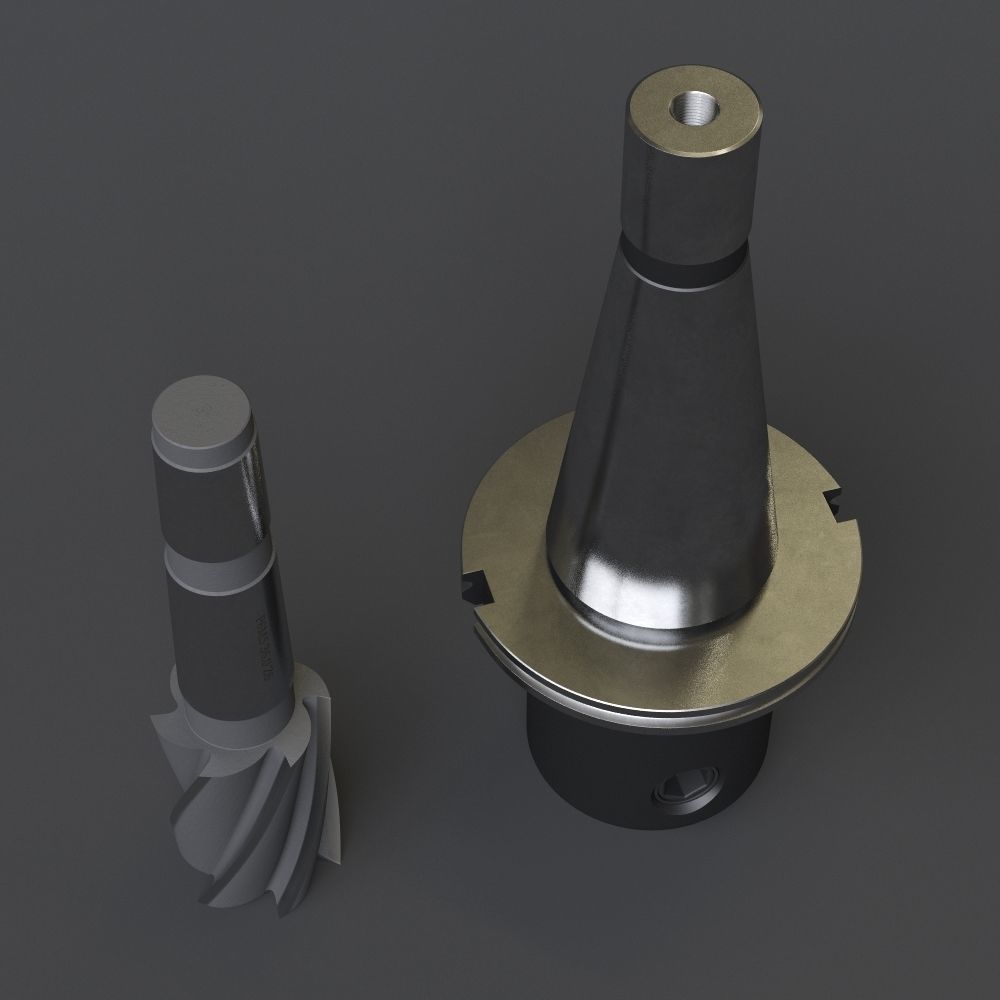 CNC tool 3D model_2