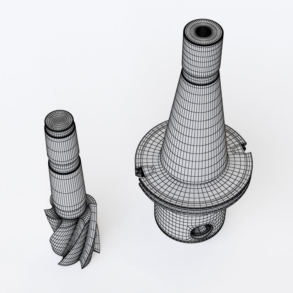 CNC tool 3D model_7