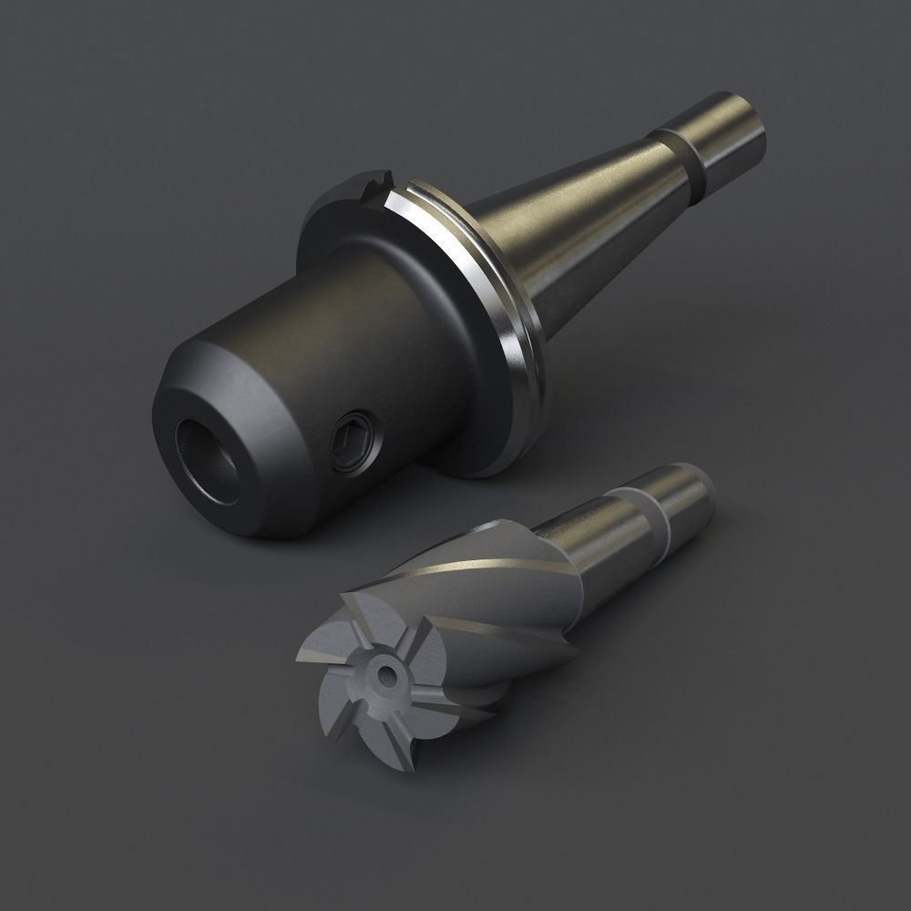 CNC tool 3D model_4