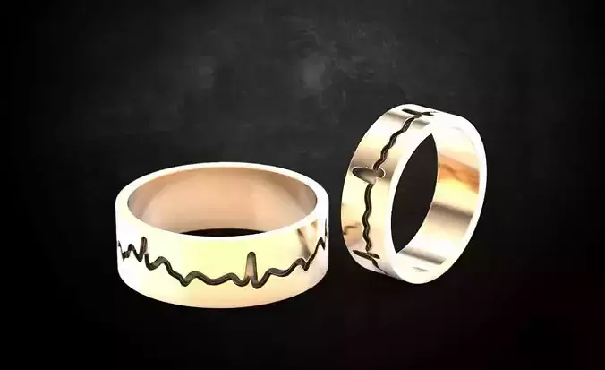 Wedding rings for a love couple 67