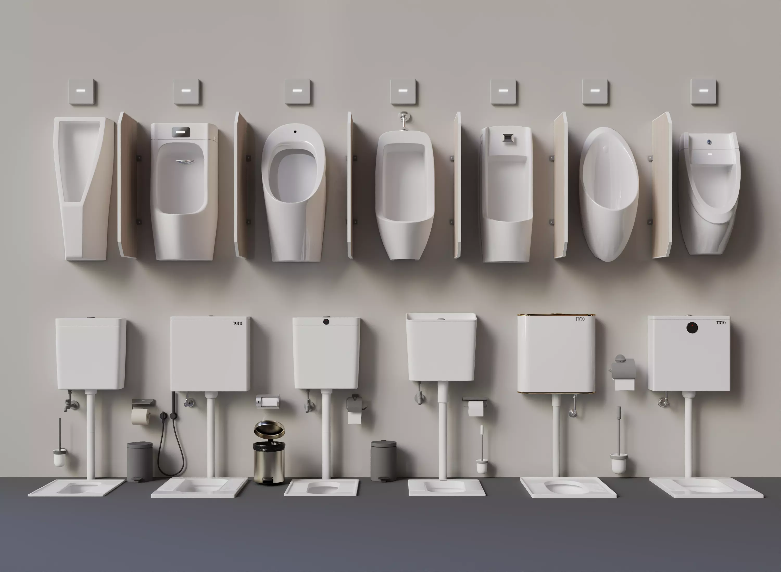 Bathroom SET 3D model