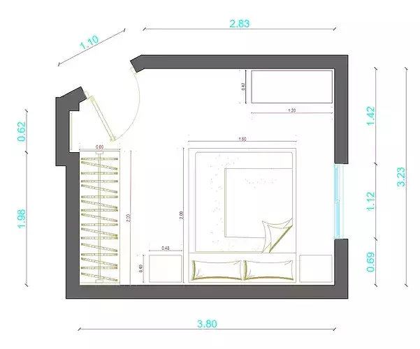 IKEA Apartment Interior Max AutoCAD DWG Shopping Scandinavian  3D model 7