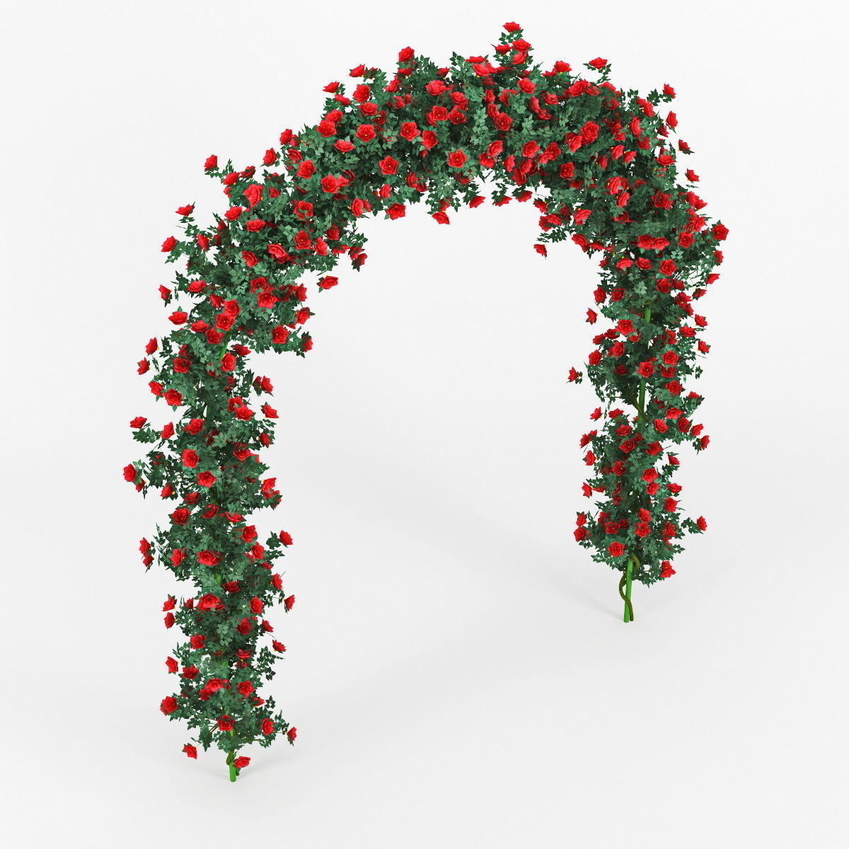Rose Arch 3D model_2