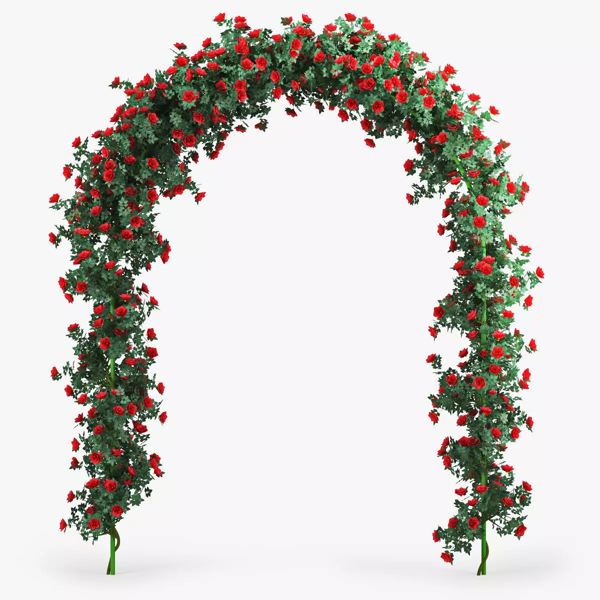 Rose Arch 3D model_0