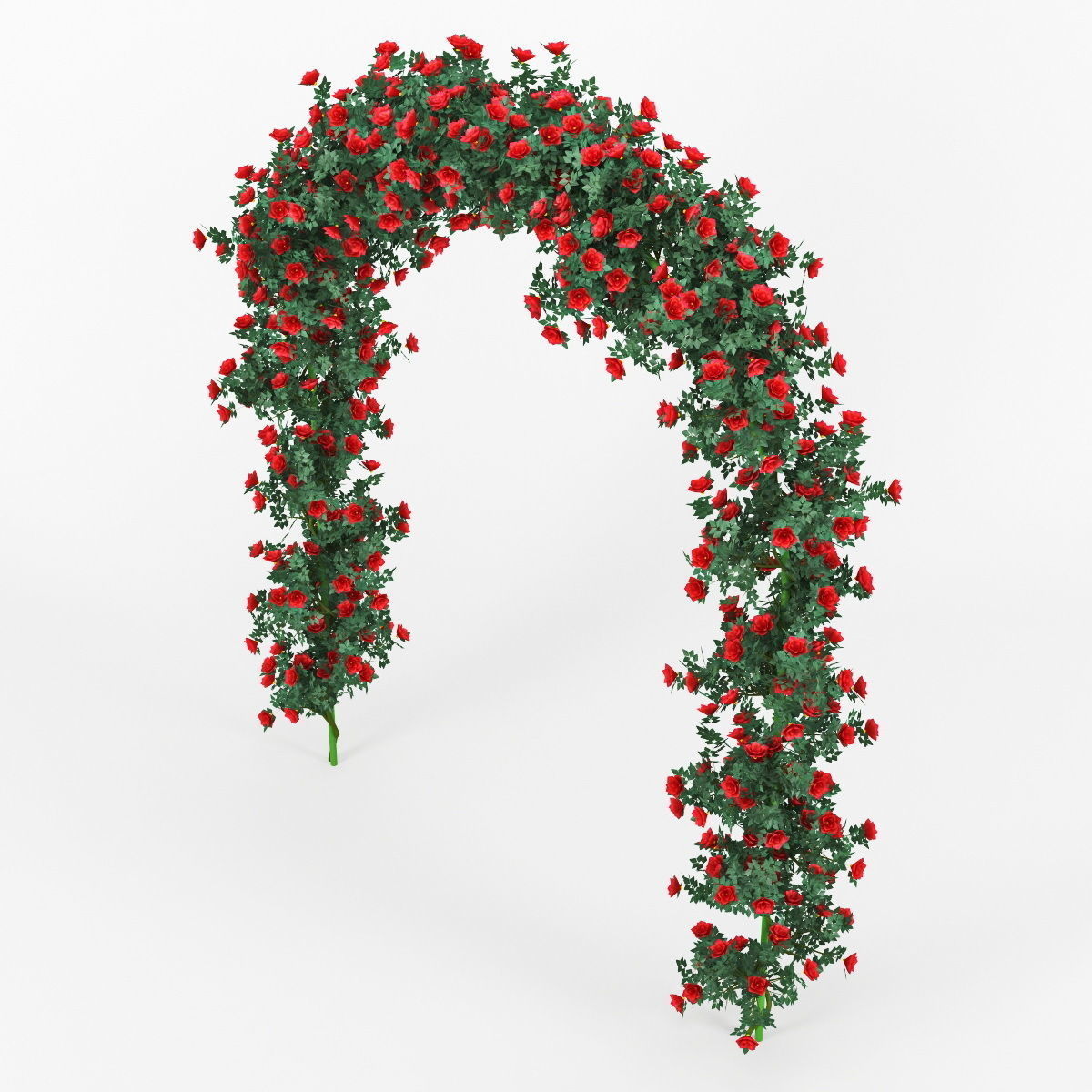 Rose Arch 3D model_3