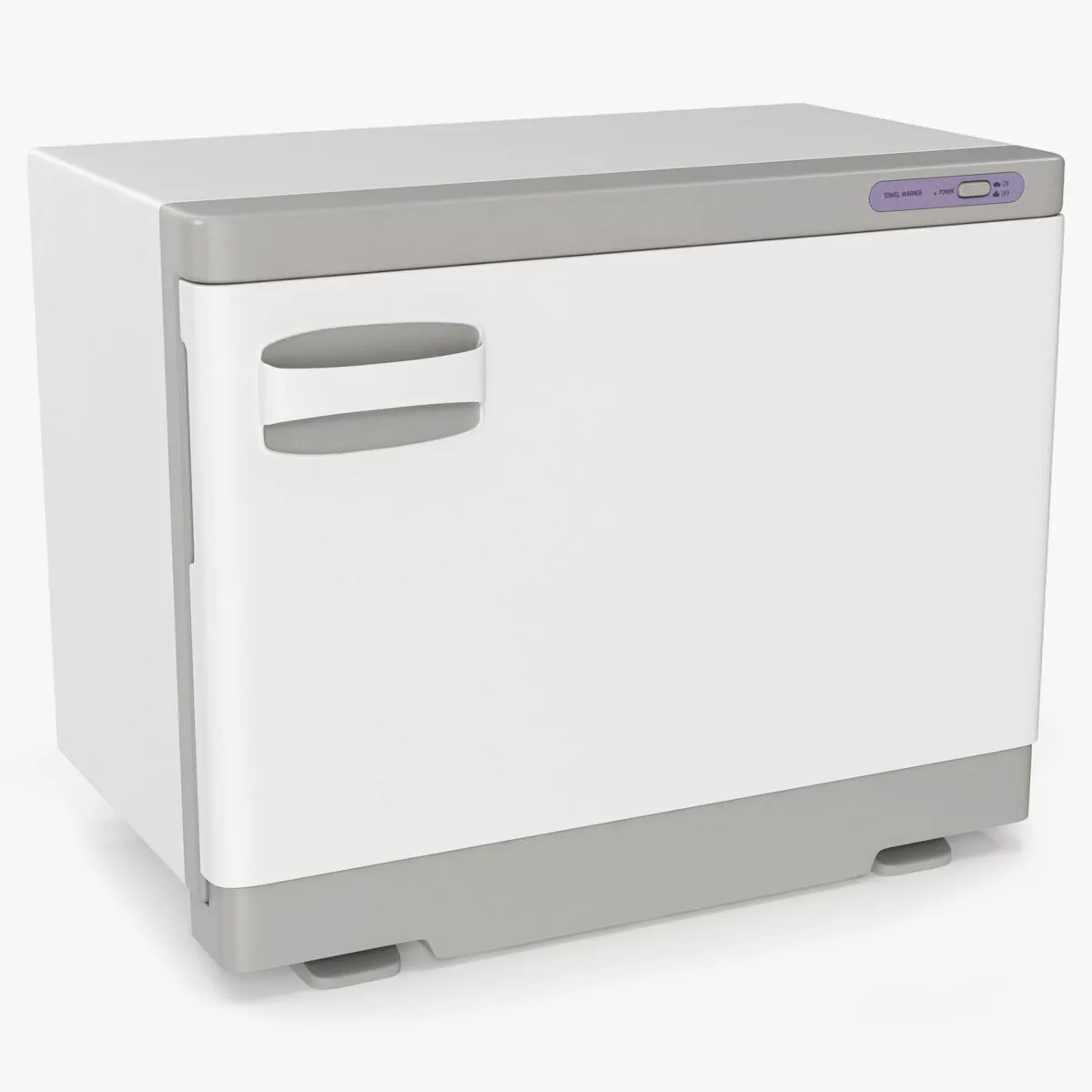 Hot Towel Warmer Cabinet White 3D model