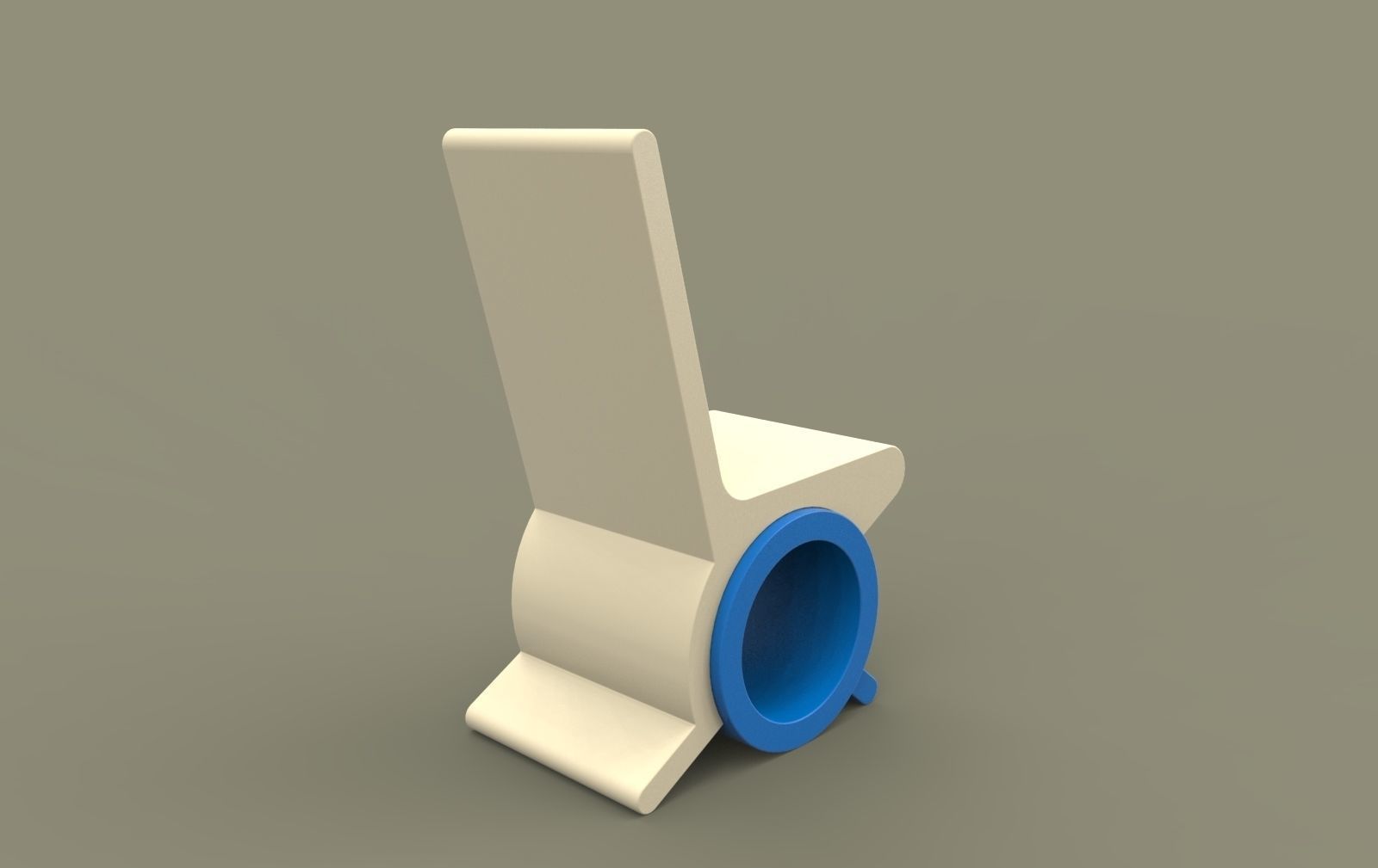 Chair of the future 3D model_2