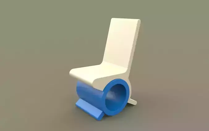Chair of the future 3D model