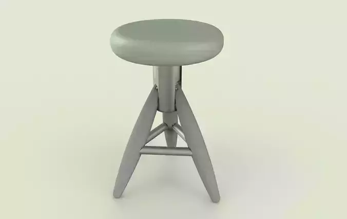 Small stool 3D model