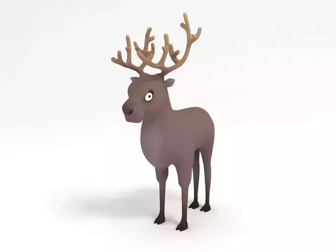 Deer Character Free 3D model