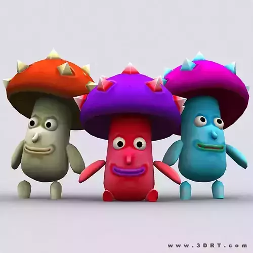 3DRT - Chibiimons - Mushroom