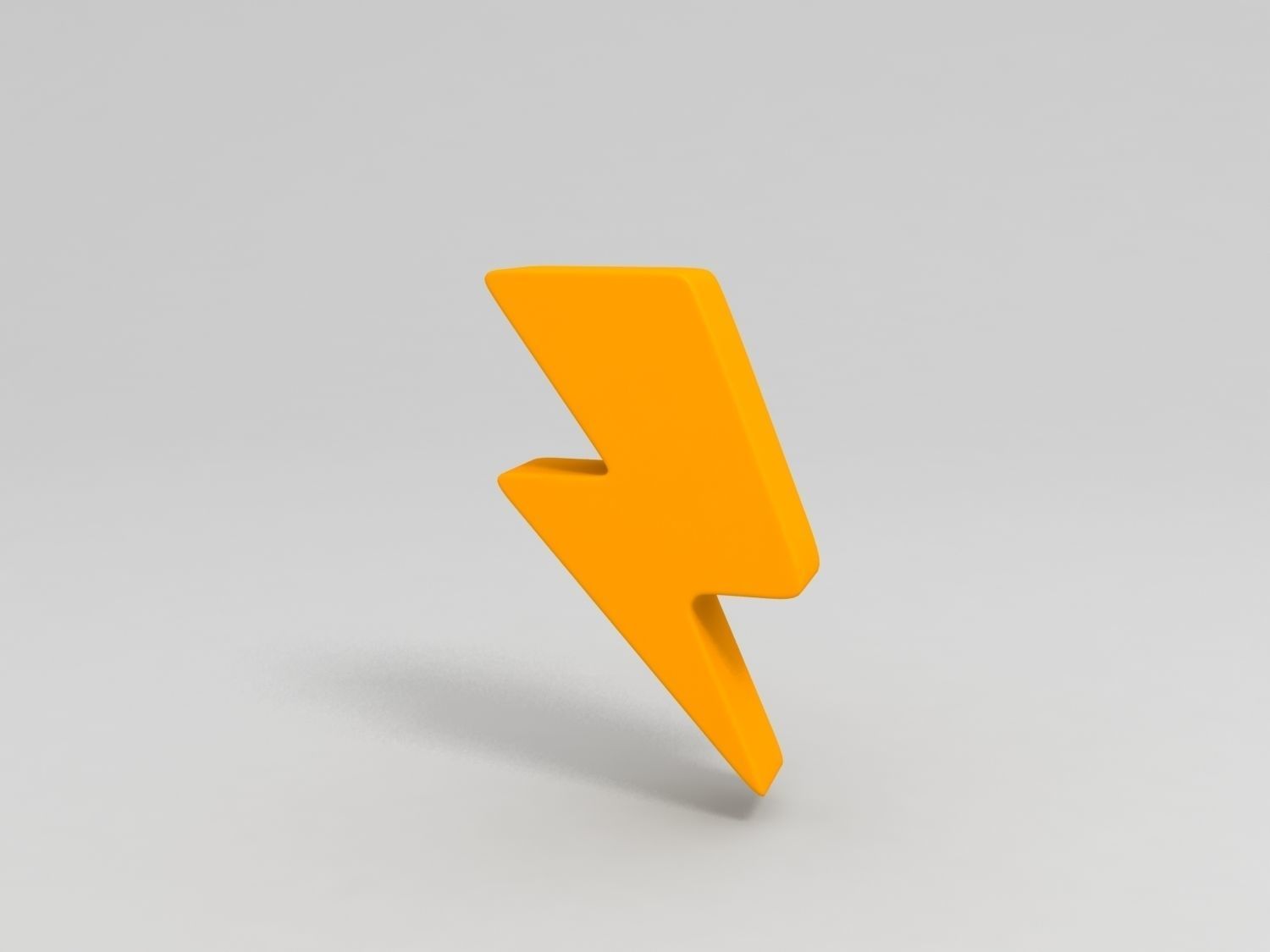Thunder Symbol 3D model_4