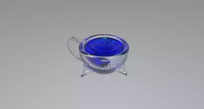 Futuristic mug 3D print model