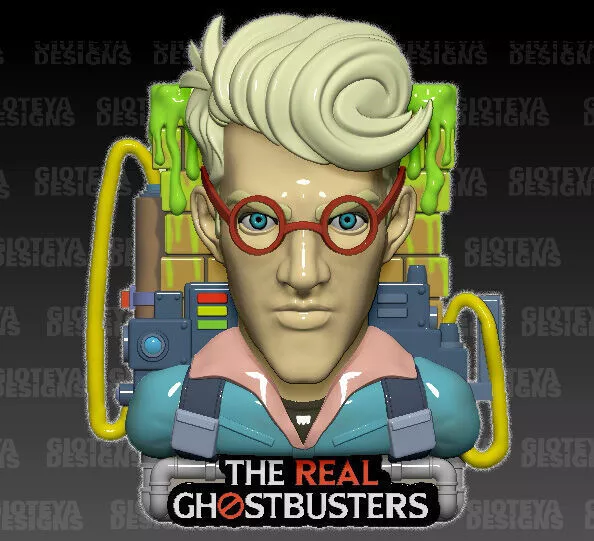 The Real Ghostbusters Egon Spengler 3D print model