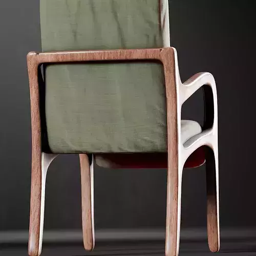 Summit Chair Low-poly 3D model 3