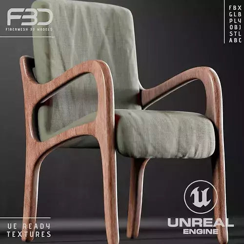 Summit Chair Low-poly 3D model