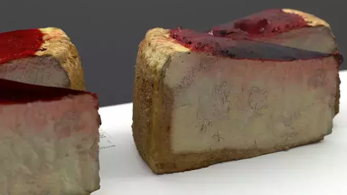 STRAWBERRY CHEESE CAKE 2021 3D model 6