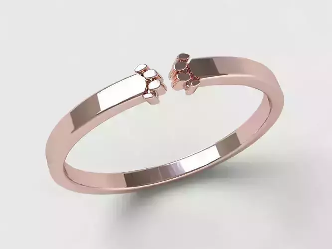 Ringmodel121 -Paw Ring