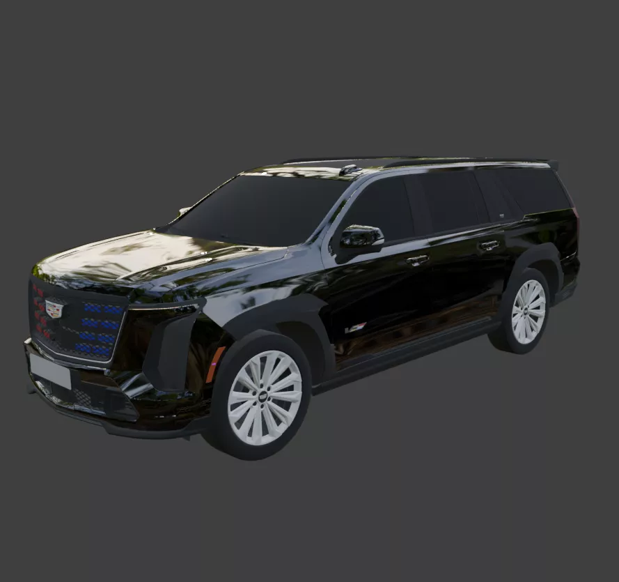 Cadillac Escalade - 3D Printable STL Model 3D print model