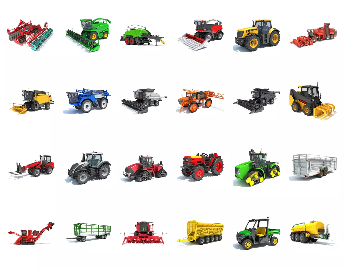 Ultimate Farm Machinery Collection Agricultural Equipment Pack