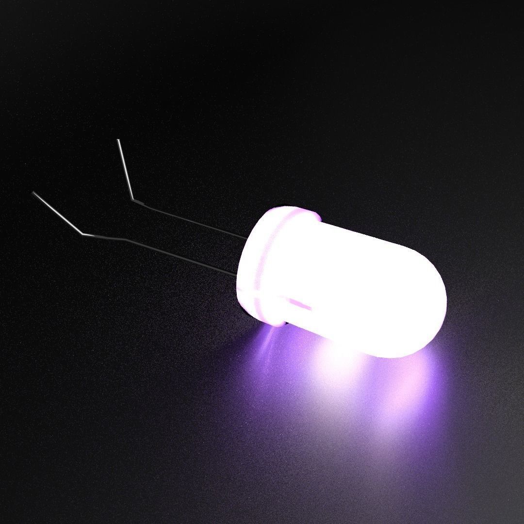 Led photodiode 3D model_5