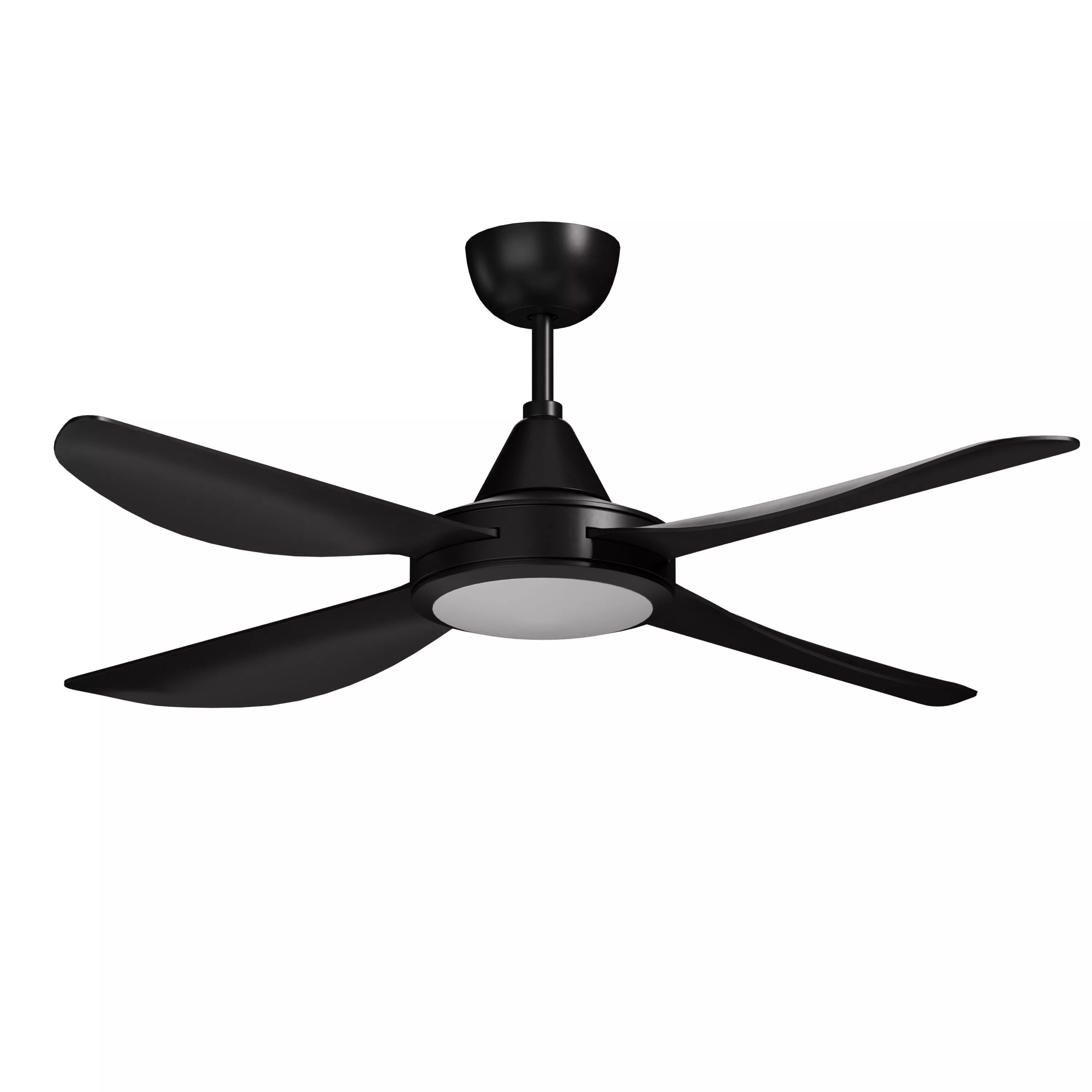 Brilliant Black Vector-III 48 AC Ceiling Fan 3D model