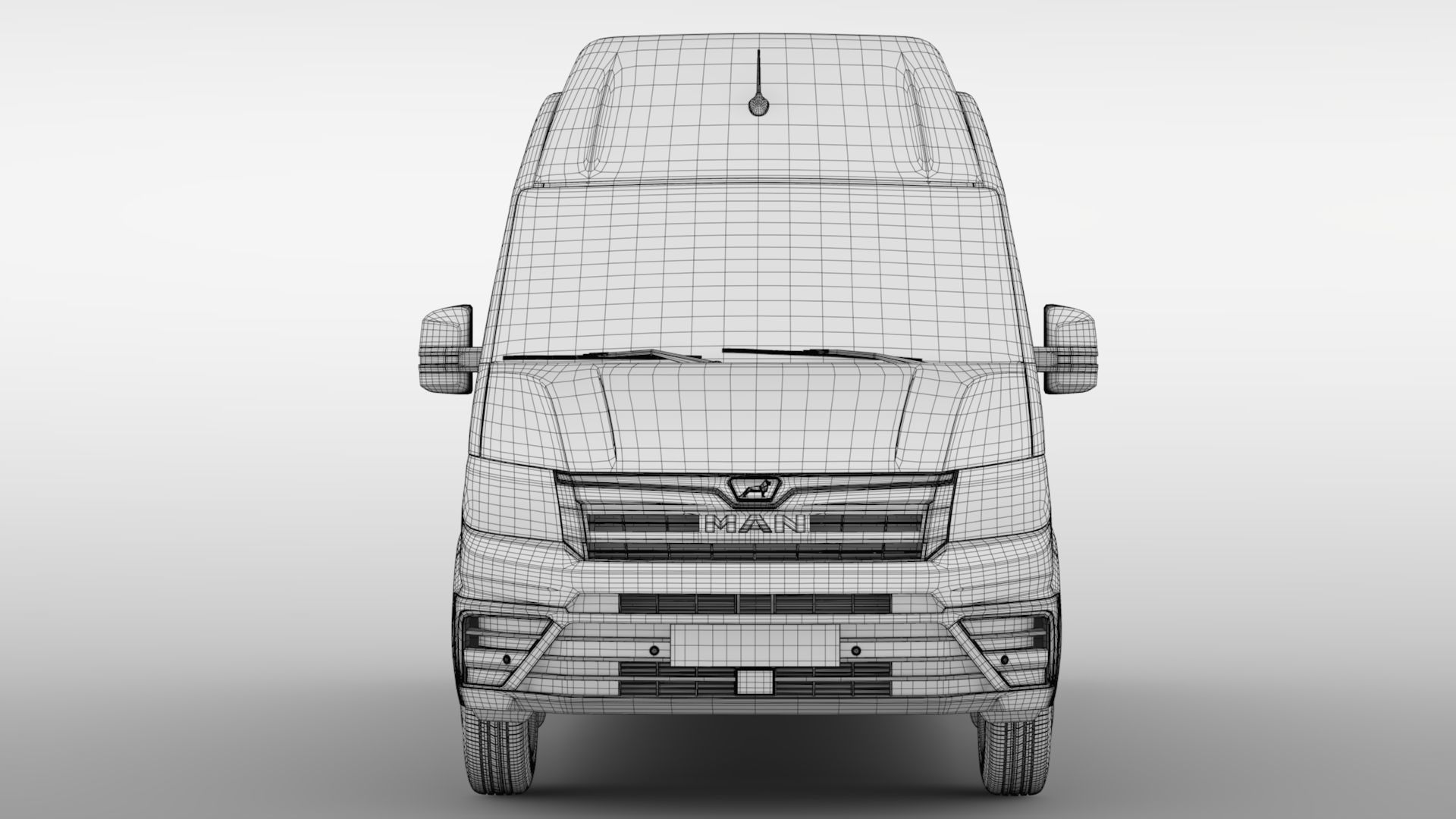 MAN TGE Van L3H3 2018 3D model_16
