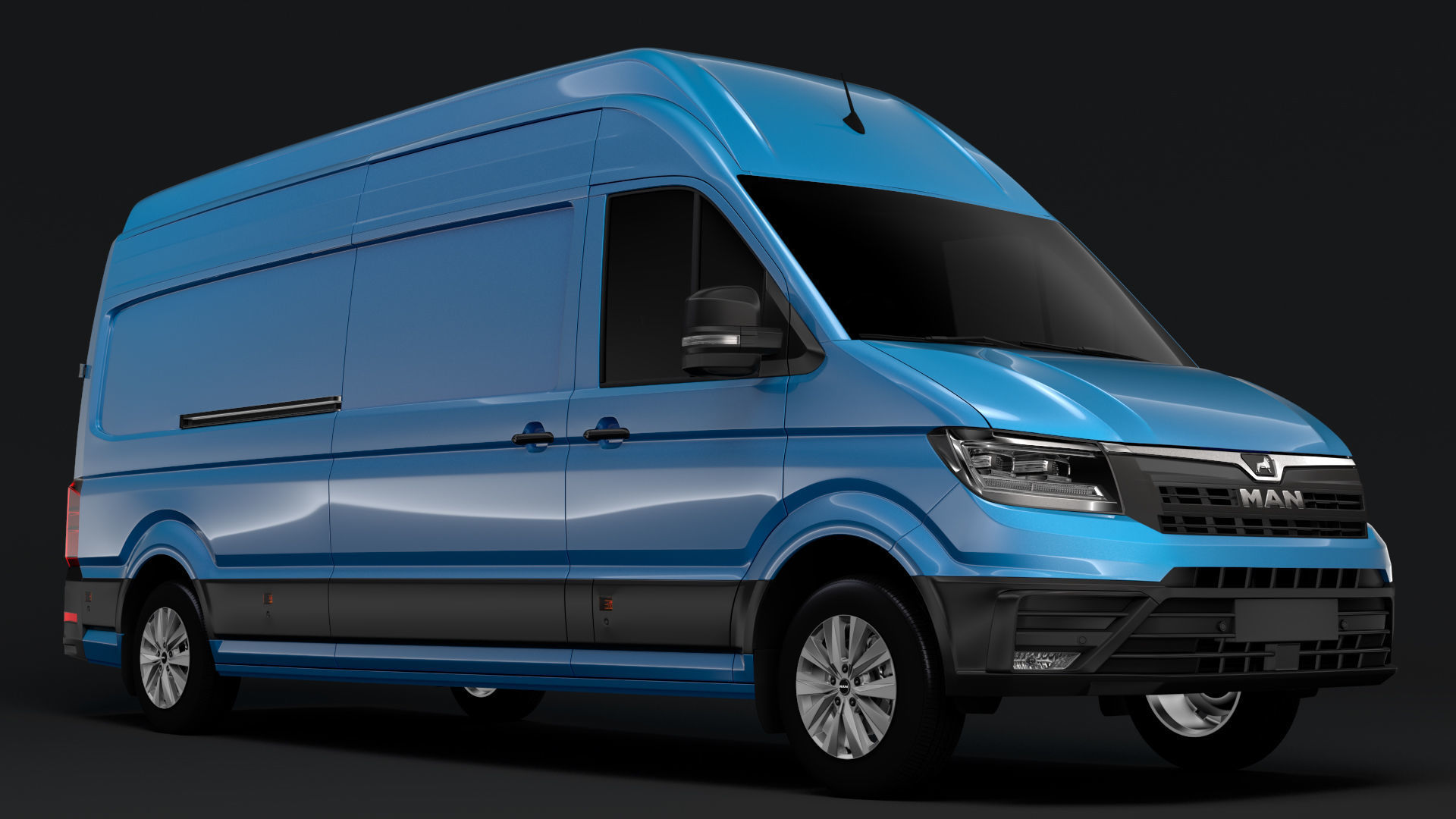 MAN TGE Van L3H3 2018 3D model_2