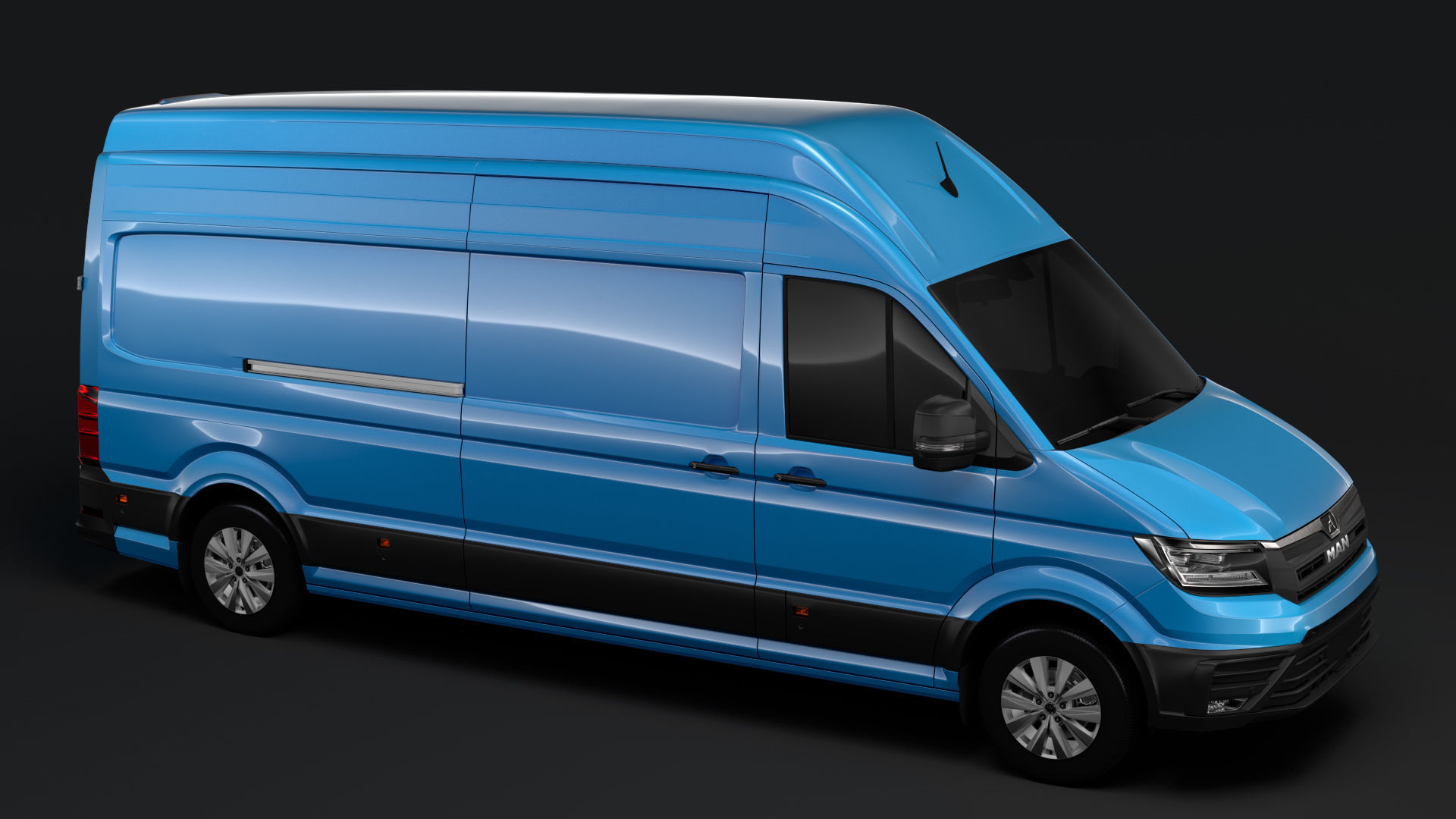 MAN TGE Van L3H3 2018 3D model_10