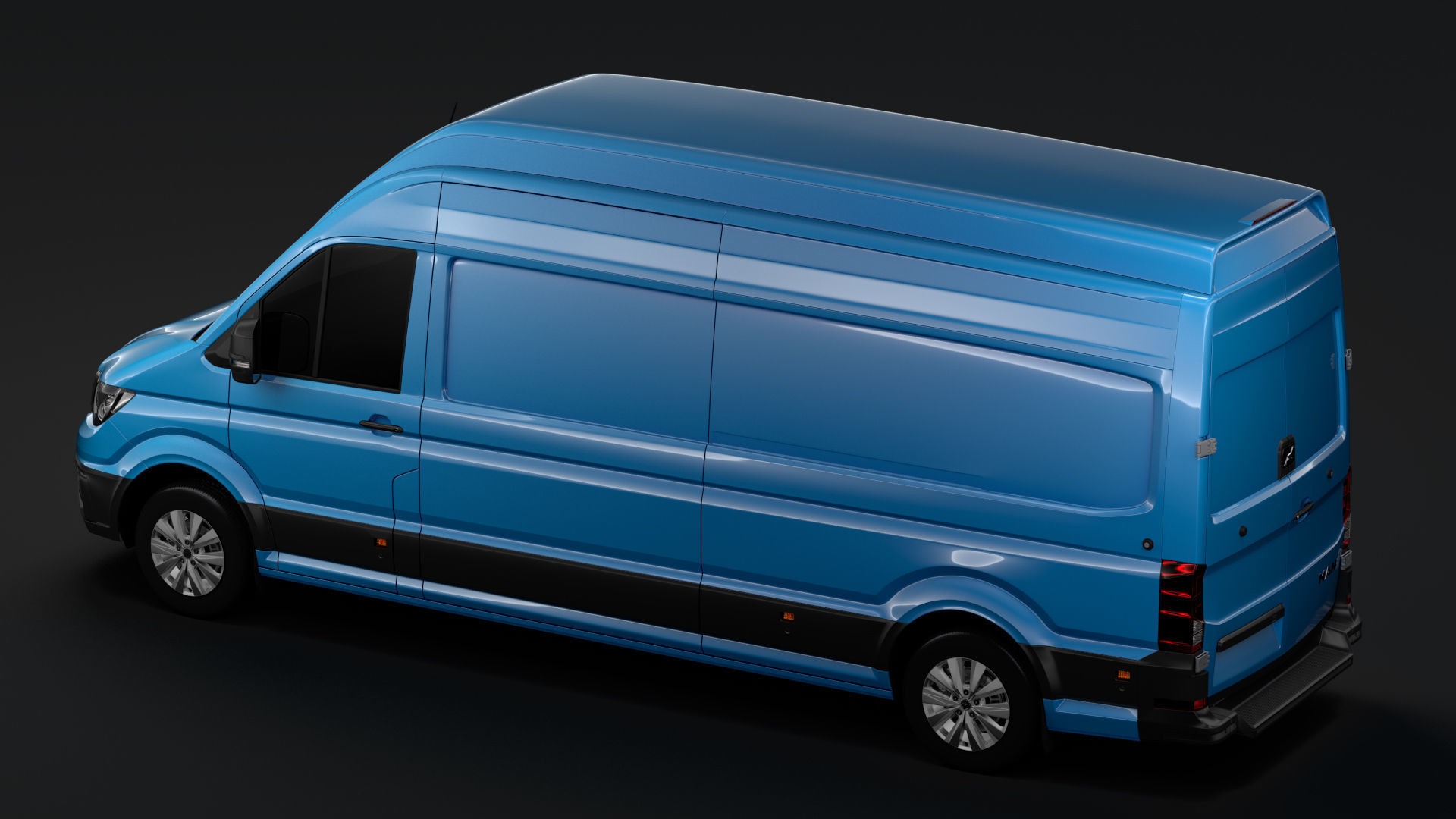 MAN TGE Van L3H3 2018 3D model_7
