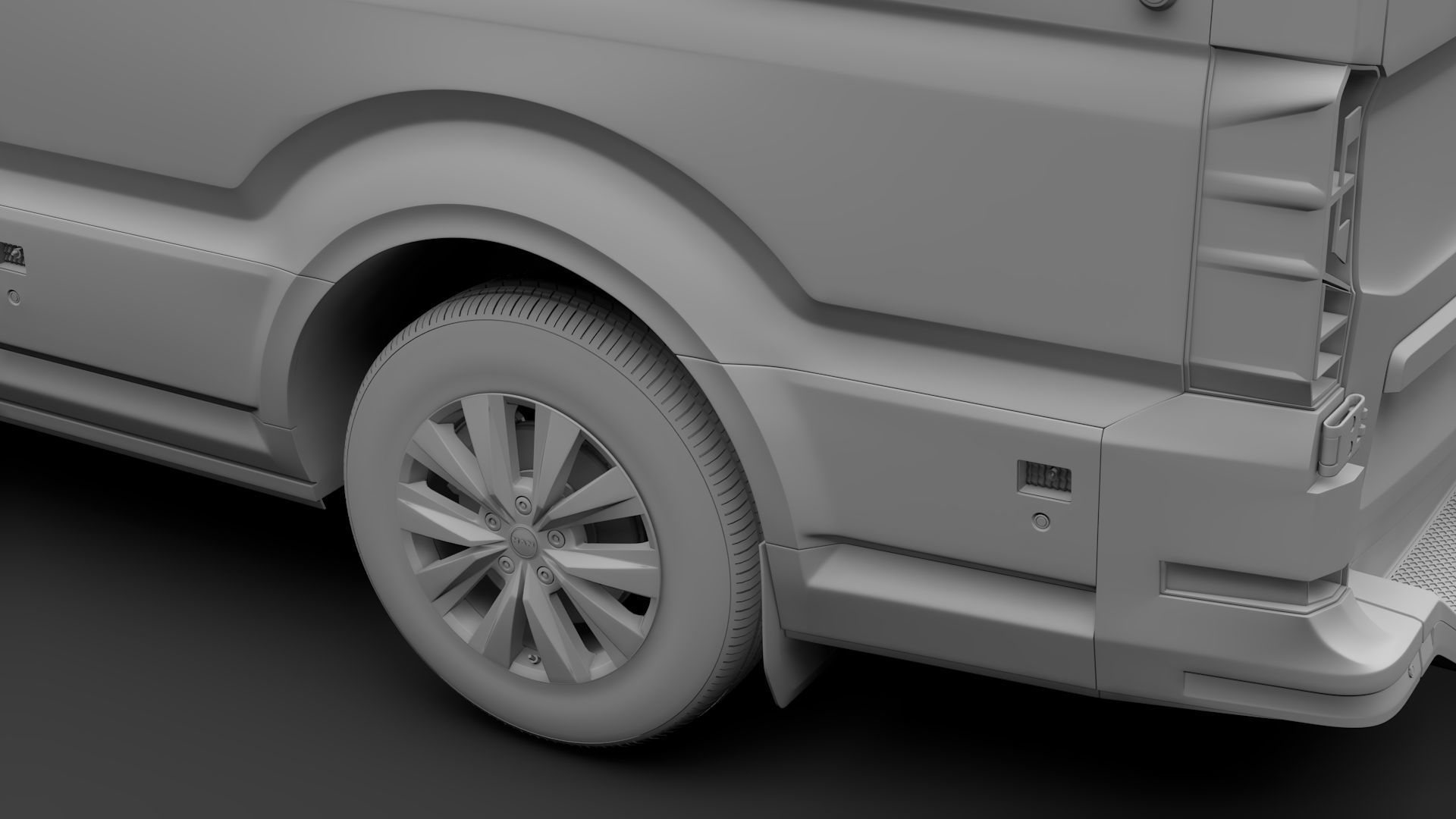 MAN TGE Van L3H3 2018 3D model_12