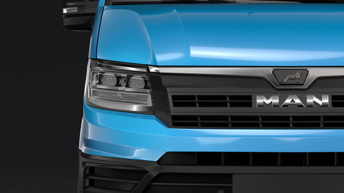 MAN TGE Van L3H3 2018 3D model