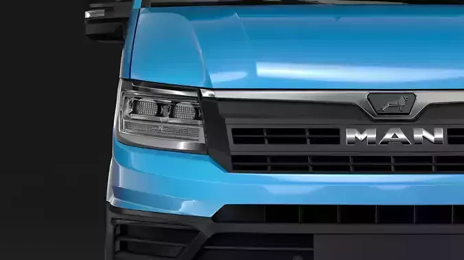 MAN TGE Van L3H3 2018 3D model