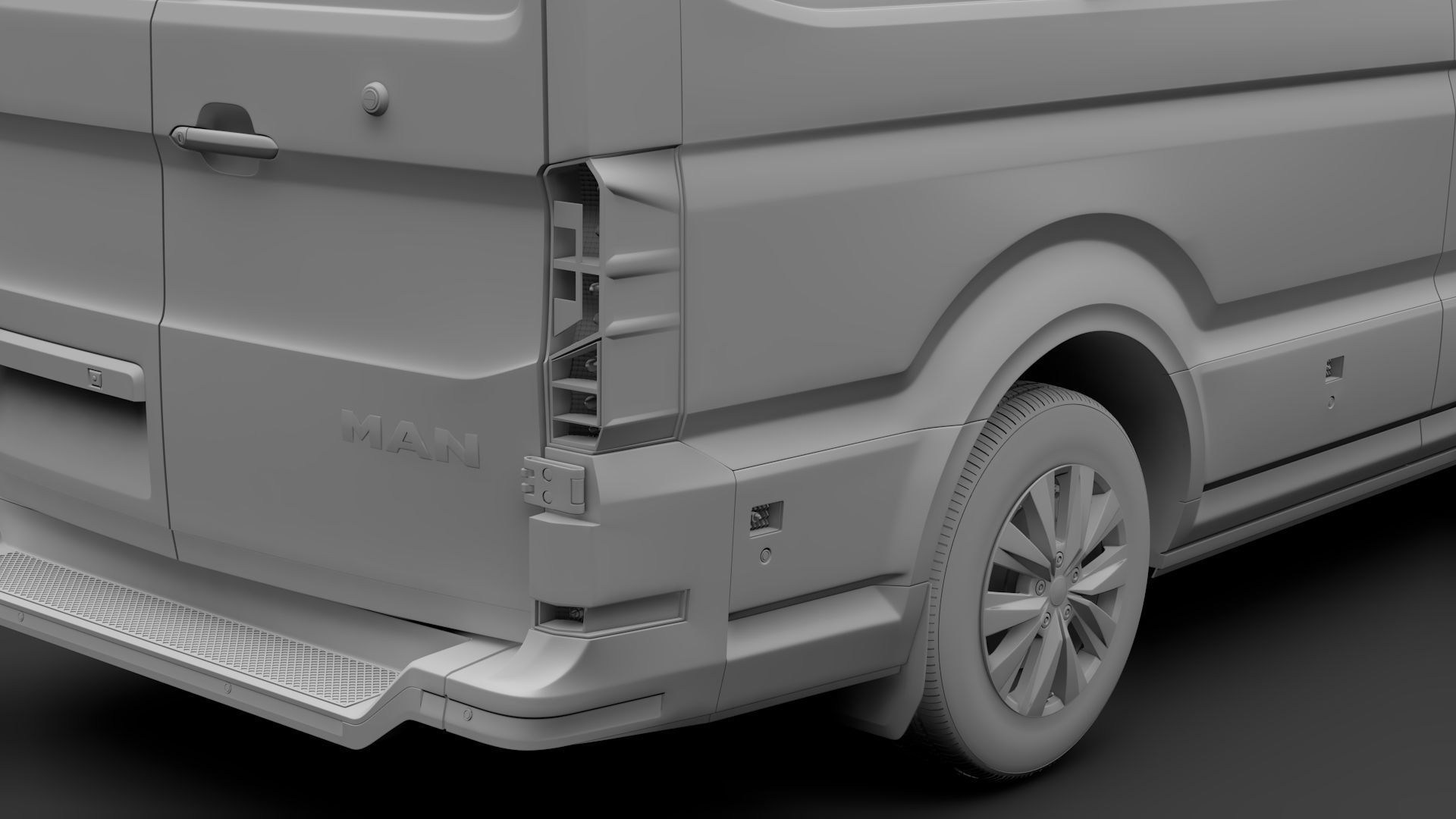 MAN TGE Van L3H3 2018 3D model_15