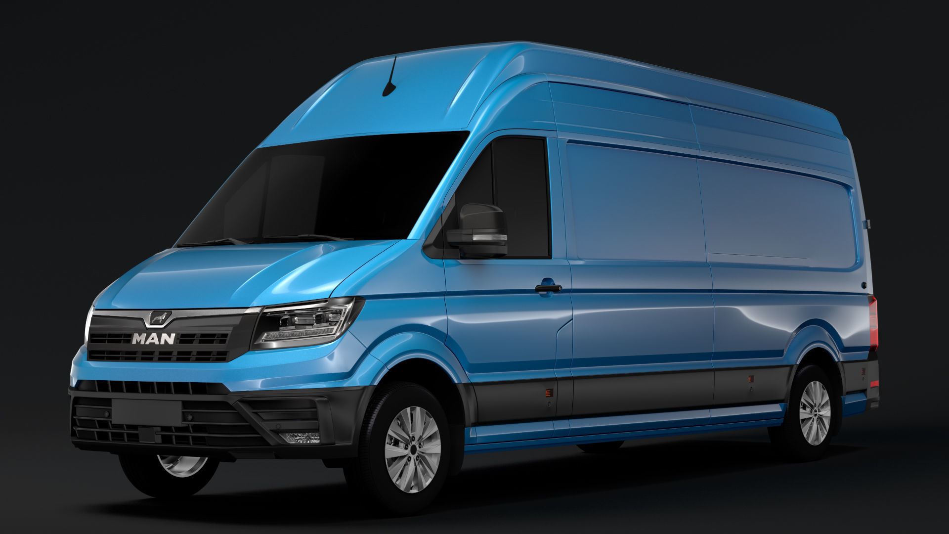 MAN TGE Van L3H3 2018 3D model_1