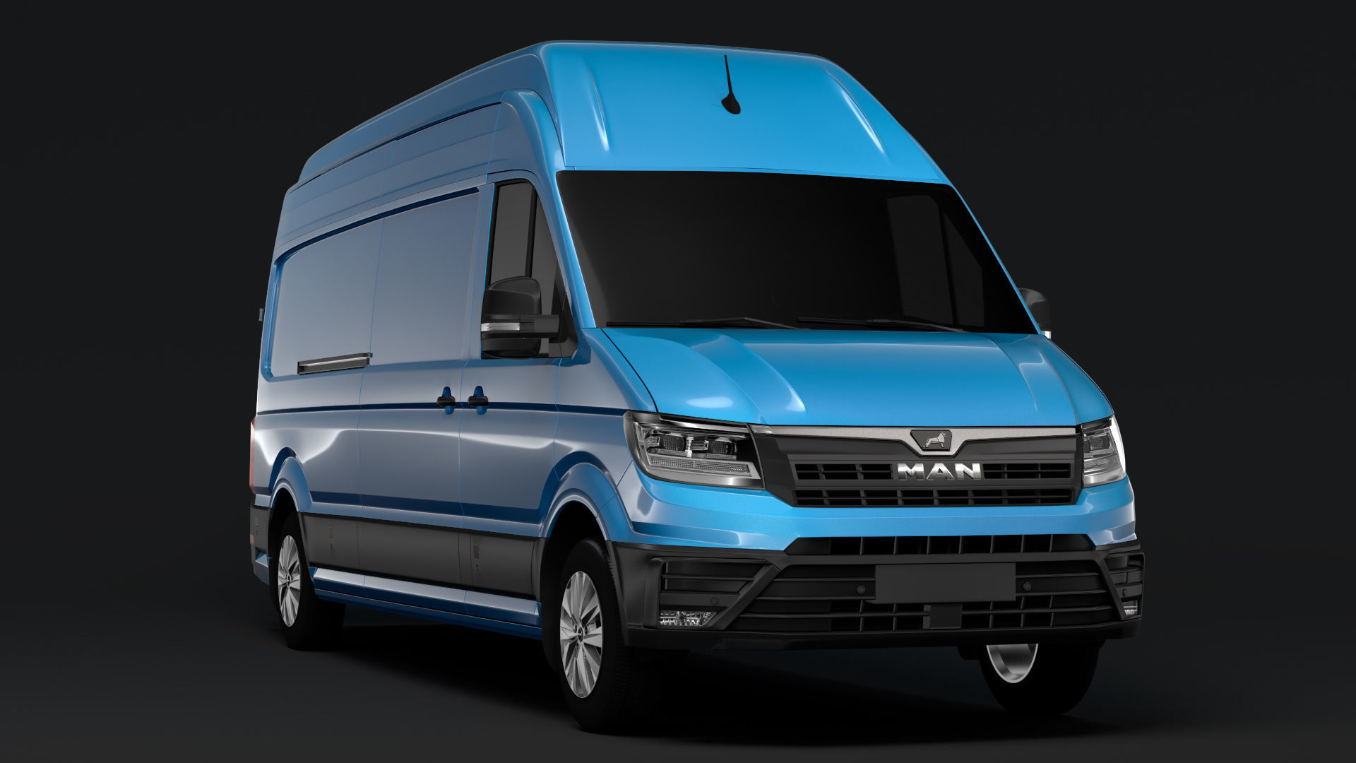 MAN TGE Van L3H3 2018 3D model_4