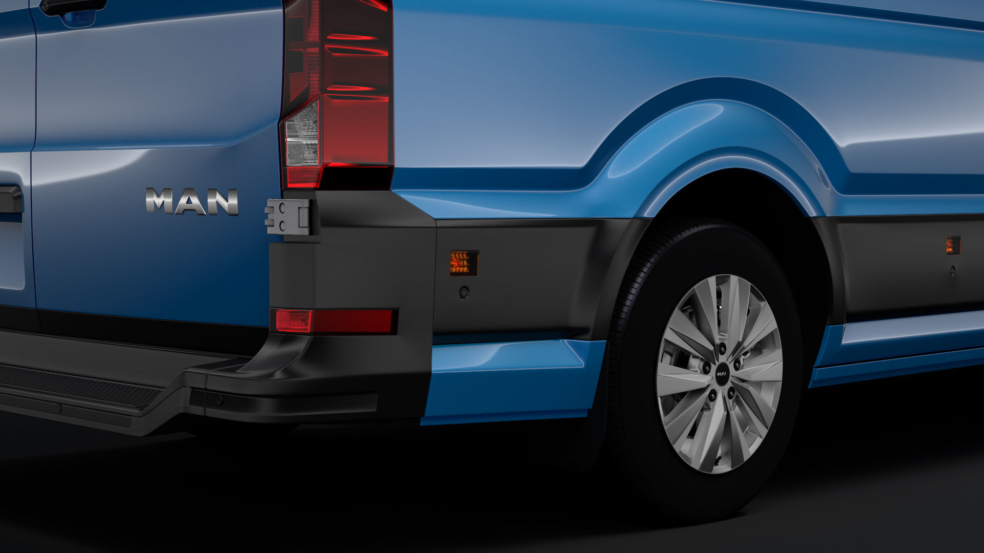 MAN TGE Van L3H3 2018 3D model_8
